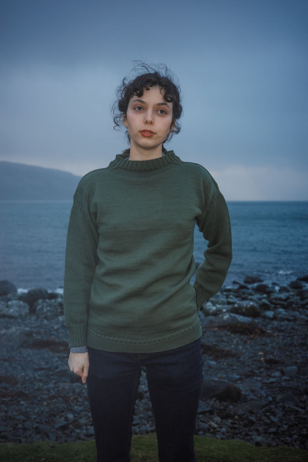 Guernsey Solid In Frosted Sage